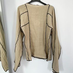 Baserange Shok Top - Acacia Brown